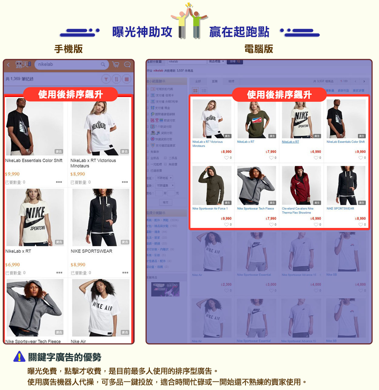 :::露天拍賣:::打造流量奇兵