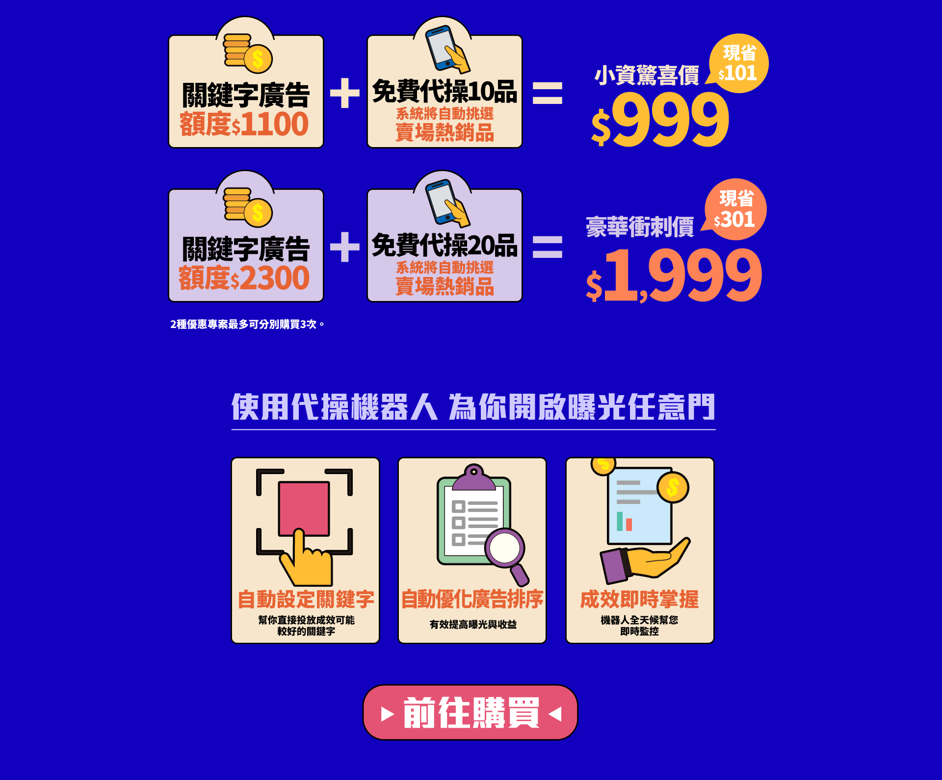 :::露天拍賣:::引爆流量 一鍵曝光20品